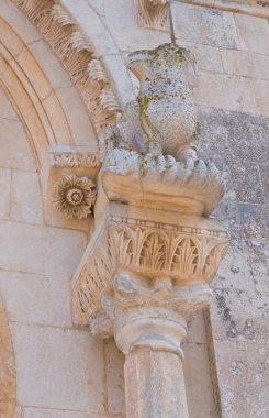 Abbey St Leonardo. Manfredonia. Puglia. İtalya.