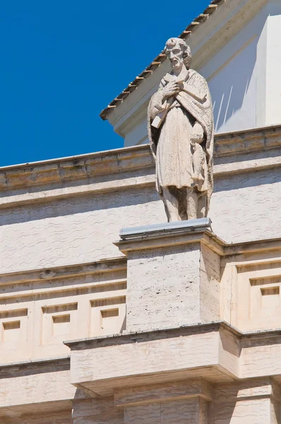 Cathedral of Manfredonia. Puglia. Italy. — Stock Photo, Image