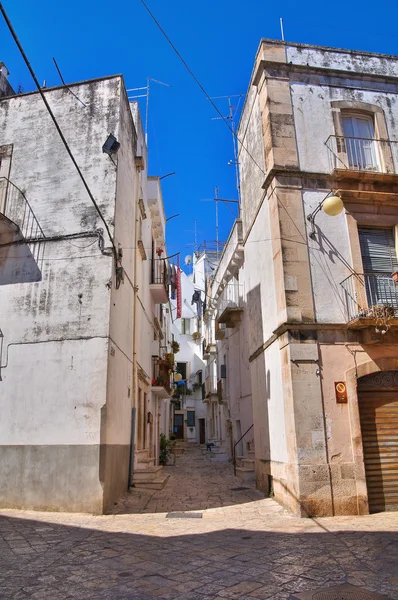 Gasse. putignano. Apulien. Italien. — Stockfoto