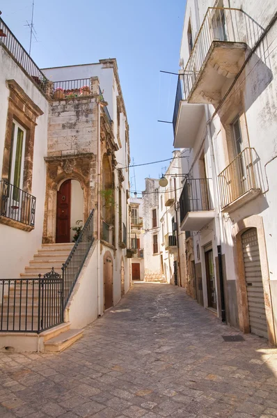 Uličky. Putignano. Puglia. Itálie. — Stock fotografie