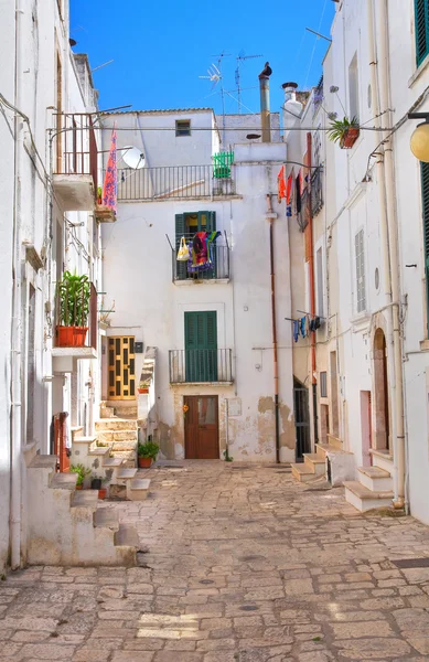 Callejuela. Putignano. Puglia. Italia . — Foto de Stock