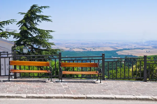 Ansicht von alberona. Apulien. Italien. — Stockfoto