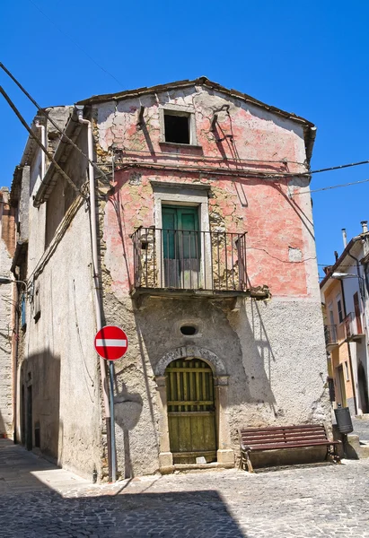 Callejuela. Roseto Valfortore. Puglia. Italia . —  Fotos de Stock