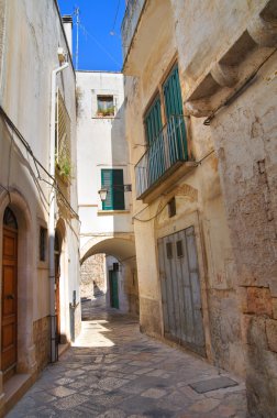 alleyway. Conversano. Puglia. İtalya.