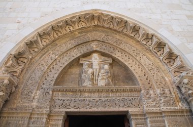 Bazilika Katedrali Conversano. Puglia. İtalya.