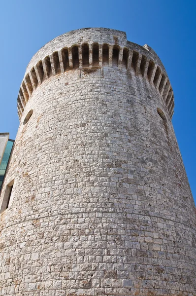 Zamek acquaviva Aragonii. Conversano. Puglia. Włochy. — Zdjęcie stockowe