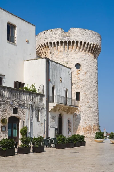 Κάστρο του το acquaviva της Αραγωνίας. Conversano. Puglia. Ιταλία. — Φωτογραφία Αρχείου