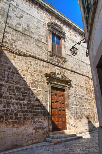 Igreja da SS. Cosma e Damiano. Conversa. Puglia. Itália . — Fotografia de Stock