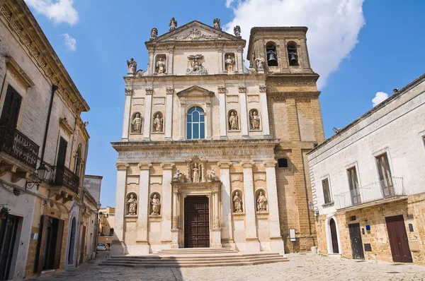 Mother Church. Mesagne. Puglia. Italy. — Stock Photo, Image