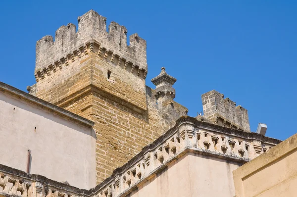 Castillo Norman-Swabian. Mesagne. Puglia. Italia . —  Fotos de Stock