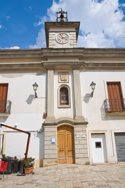 Belediye Kütüphanesi. Mesagne. Puglia. İtalya. — Stok fotoğraf