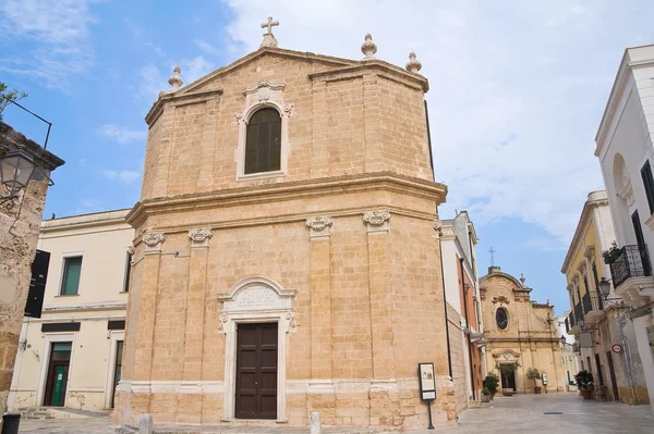 Santa maria della pieta. Kościół. san vito dei normanni. Puglia. Włochy. — Zdjęcie stockowe