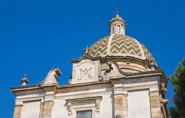 Kościół sanktuarium mater domini. Mesagne. Puglia. Włochy. — Zdjęcie stockowe
