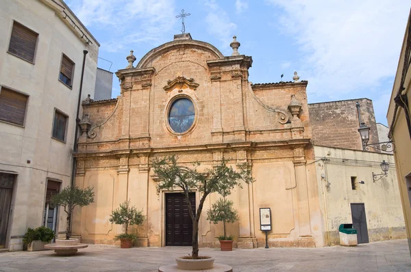 Iglesia de Santa Maria degli Angeli. San Vito dei Normanni. Puglia. . —  Fotos de Stock