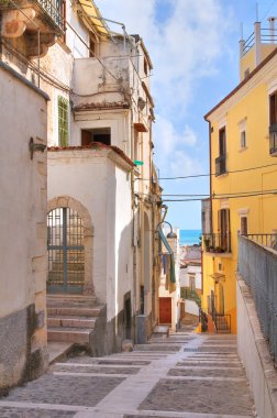 alleyway. Rodi garganico. Puglia. İtalya.
