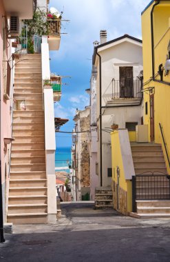 alleyway. Rodi garganico. Puglia. İtalya.
