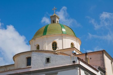 Kilise madonna della libera. Rodi garganico. Puglia. İtalya.