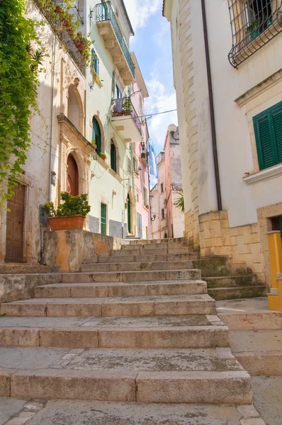 Alleyway. Rodi Garganico. Puglia. Italy. — Stock Photo, Image