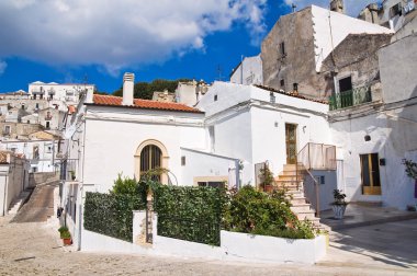 alleyway. Monte sant'angelo. Puglia. İtalya.