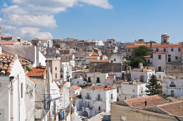 Vista panorámica del Monte Sant 'Angelo. Puglia. Italia . — Foto de Stock