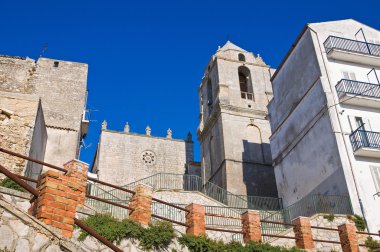 st. benedetto Kilisesi. Monte sant'angelo. Puglia. İtalya.