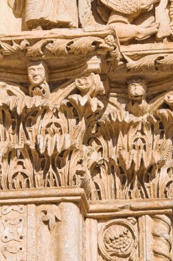St maria maggiore Kilisesi. Monte sant'angelo. Puglia. İtalya.