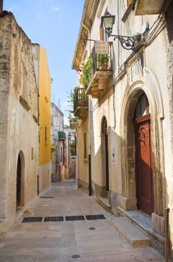 alleyway. Ischitella. Puglia. İtalya.