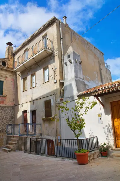 Alleyway. Ischitella. Puglia. İtalya. — Stok fotoğraf