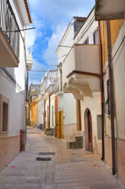 alleyway. Ischitella. Puglia. İtalya.