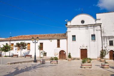 Aziz francesco Kilisesi. Ischitella. Puglia. İtalya.