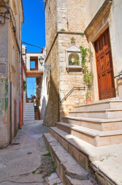 alleyway. Ischitella. Puglia. İtalya.