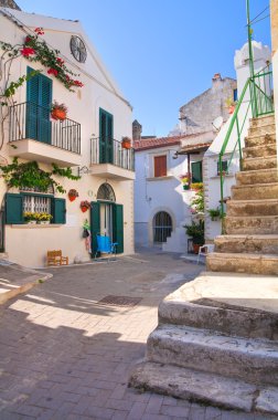 alleyway. Rodi garganico. Puglia. İtalya.