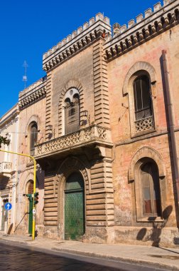 San Marco palace. manduria. Puglia. İtalya.