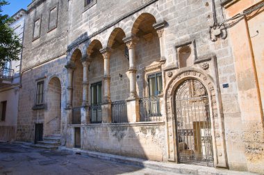 pasanisi Sarayı. manduria. Puglia. İtalya.