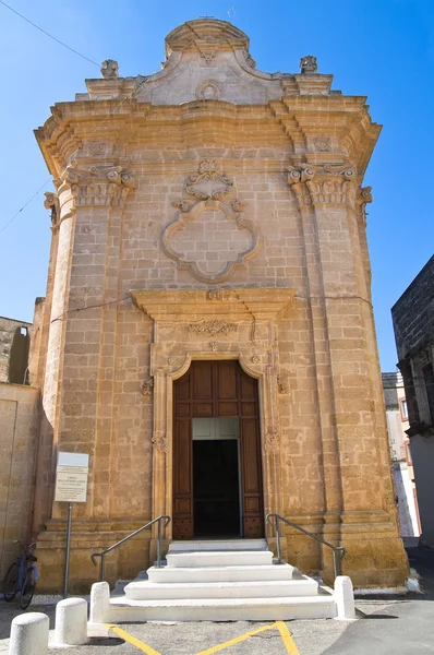 Church of Purificazione. Manduria. Puglia. Italy. — Stock Photo, Image