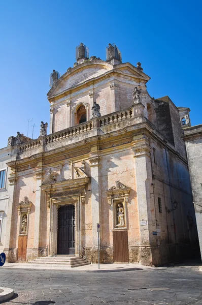 教会的麦当娜 del 胭脂红。曼杜里亚。普利亚大区。意大利. — 图库照片