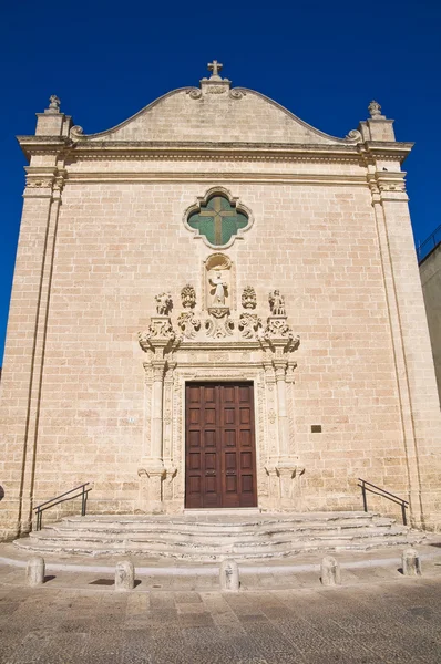 Kościół st. leonardo. Manduria. Puglia. Włochy. — Zdjęcie stockowe