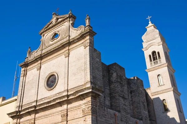 Kościół st. michele. Manduria. Puglia. Włochy. — Zdjęcie stockowe