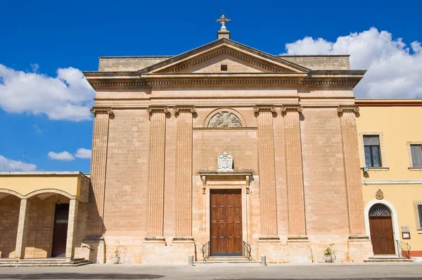 Iglesia del Sacro Cuore. Manduria. Puglia. Italia . — Foto de Stock