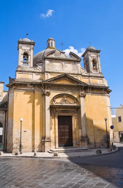 Kościół Saint lucia. Manduria. Puglia. Włochy. — Zdjęcie stockowe