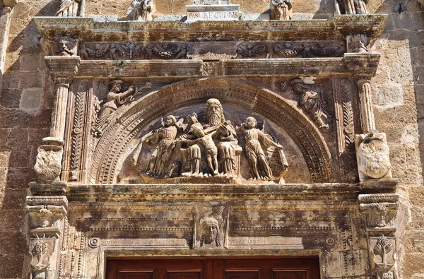 Mother Church of Manduria. Puglia. Italy. — Stock Photo, Image