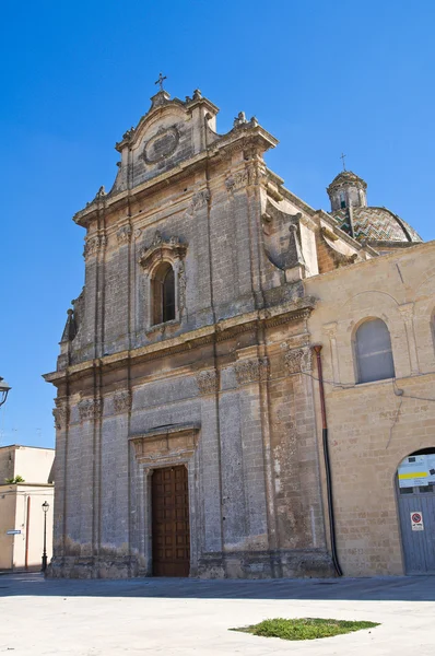 Iglesia de Santa Maria di Costantinopoli. Manduria. Puglia. Italia . —  Fotos de Stock