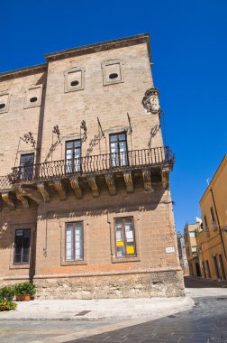 Imperiali-filotico Sarayı. manduria. Puglia. İtalya.