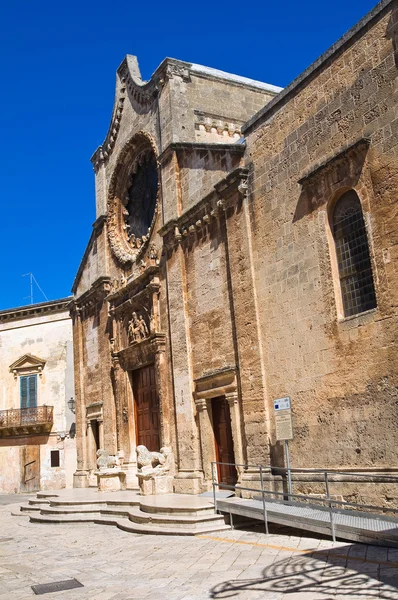 Mor kyrka manduria. Puglia. Italien. — Stockfoto