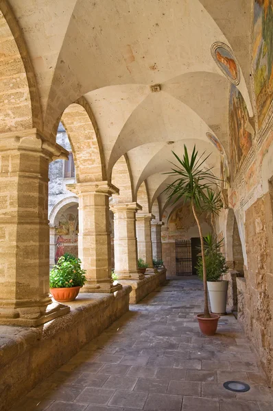 Kostel st. maria delle grazie. manduria. Puglia. Itálie. — Stock fotografie
