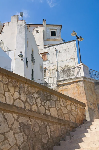 Callejuela. Rodi Garganico. Puglia. Italia . — Foto de Stock