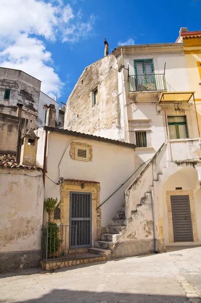 Callejuela. Rodi Garganico. Puglia. Italia . — Foto de Stock