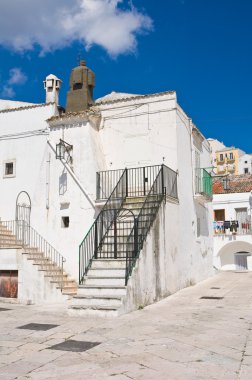 alleyway. Monte sant'angelo. Puglia. İtalya.