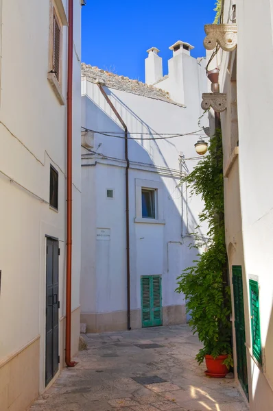 Vicolo. Noci. Puglia. Italia . — Foto Stock