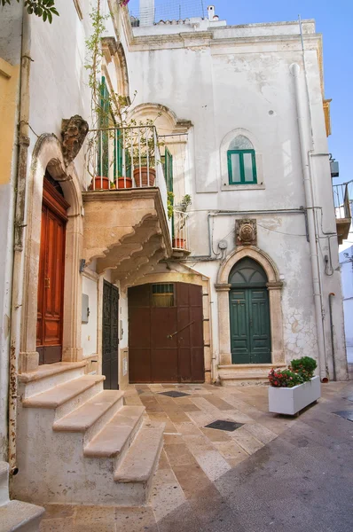 Alleyway. Noci. Puglia. Italy. — Stock Photo, Image